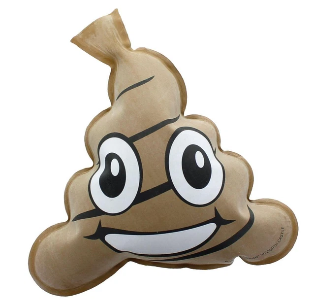Juego de 3 cojines de sonido Poop Emoji Poopee Whoopee Fart