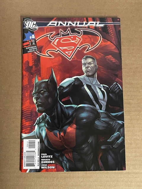 Superman Batman Annual #4 2Nd Print Artgerm Dc Comics (2010) Beyond