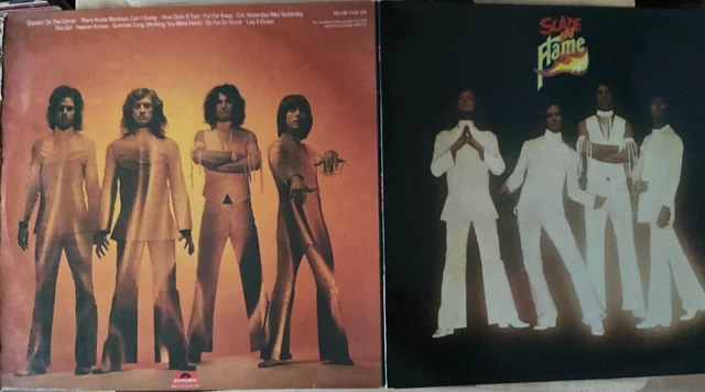 SLADE IN FLAME/ UK 1974 1e PRESS 2442 126 A3/B1 ROCK/GLAM VERY GOOD+ LP ...