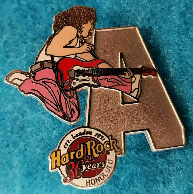 HONOLULU *EDDIE VAN HALEN* EVH MUSICIAN *LETTER A* SERIES Hard Rock ...