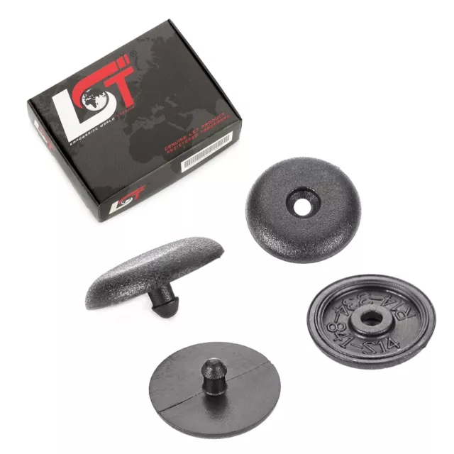 CAR POINT Sicherungsgurt Gurtstopper Gurtadapter Sicherheitsgurt  Versteller, (2 St), aus Kunststoff schwarz