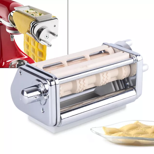 1 PCS Ravioli Maker Stand Mixer Attachment Kit For Pasta Roller Cutter Set