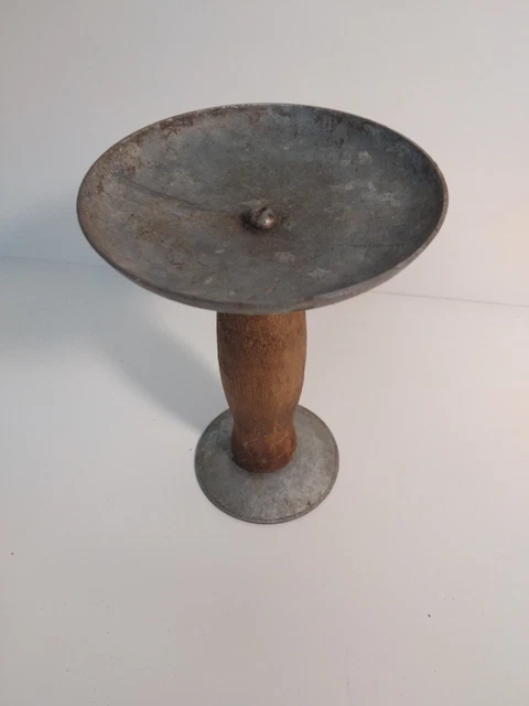 Antique  Vintage Hog / Pig Scraper Two Bladed Hair Scraper Hog Butchering