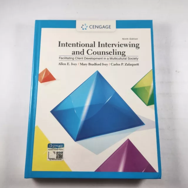 Intentional Interviewing & Counseling 9th ED Hardcover  Book By Allen Ivey