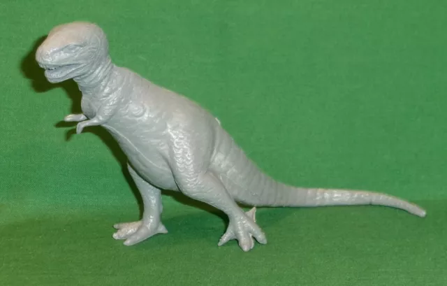 Vintage Marx T-Rex Dinosaur Figure Gray 1950s-1960s Playset Tyrannosaurus