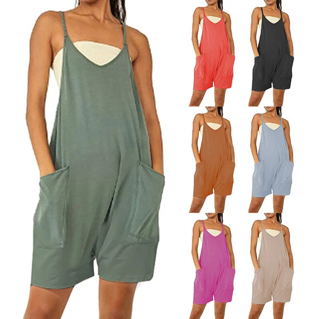 Tute Da Donna Tute Top Pantaloncini Larghi Tute Larghe Tute Corte C! ☆