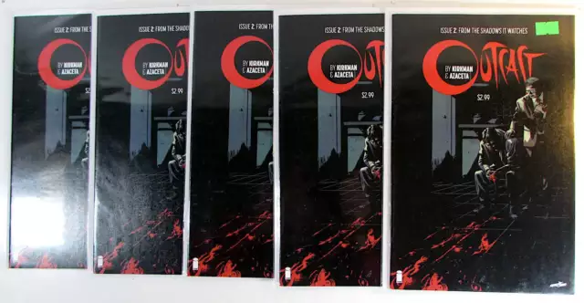 Outcast Lot of 5 #2 x5 Image Comics (2014) NM 1st Print Comic Books