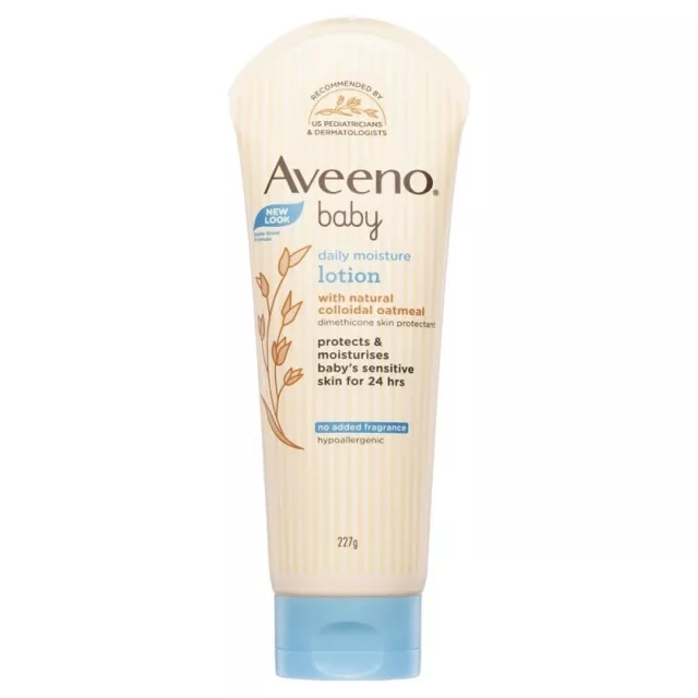Aveeno Baby Daily Fragrance-Free Moisturising Lotion 227g