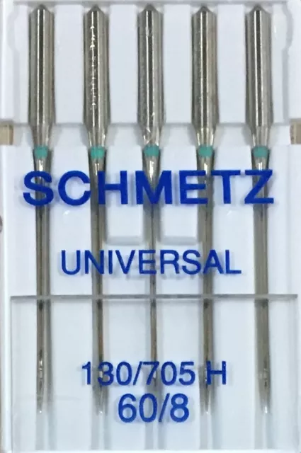 Schmetz Heimnähmaschinennadeln, 130/705H (5er Pack - Größe auswählen) 2