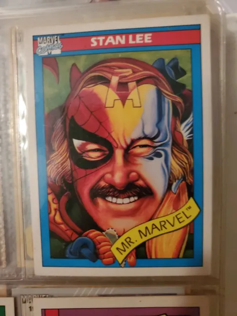 1990 Marvel Universe Stan Lee #161 Marvel Comics