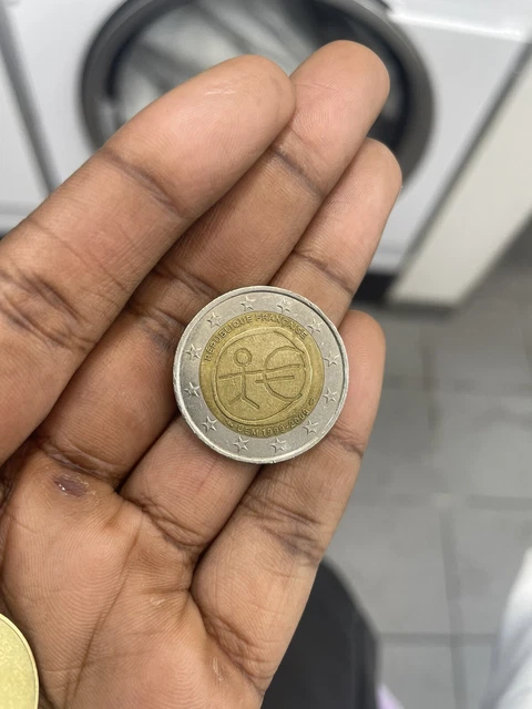 Pièce de deux euros rare République Française uem 1999_2009.