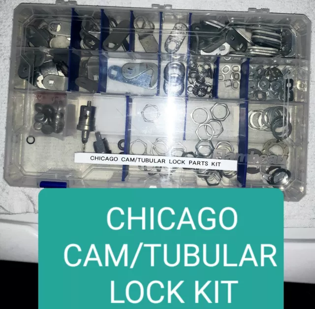 Shop Built Chicago Cam/Tubular Locks Parts Kit - New And Used Parts Included