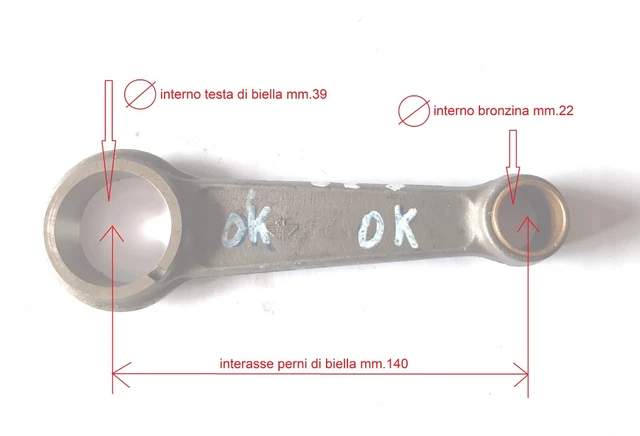 Biella per DUCATI Monocilindrico 