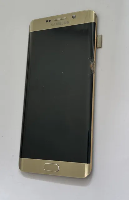 Original Samsung Galaxy S6 EDGE PLUS LCD Display Touch Screen Bildschirm Gold