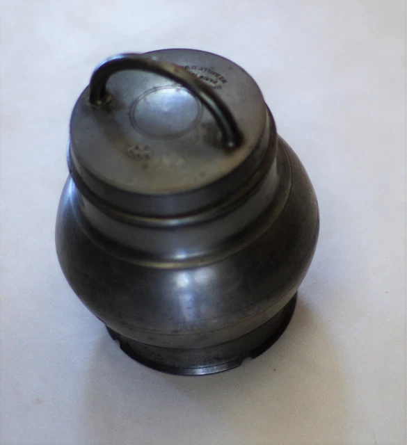 Ancien Pot à Bouillon XIXe Couvercle étain, Poinçon Pégase, Super Patine
