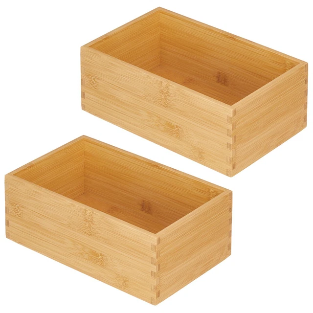 Boîte à Couture En Bois 5 Compartiments – Marque Relaxdays, Naturelle, Neuf Sous Carton