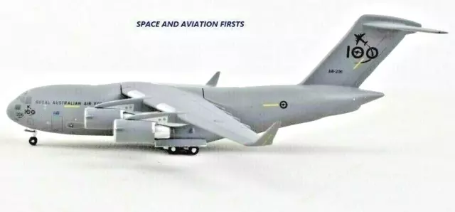 RAAF Boeing C-17 A41-206 100th Annv. No. 36 Squadron Superior 1/400 Scale Model