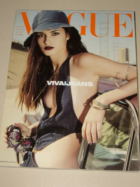 VOGUE MAGAZINE ITALIA=2000 MAY=Amanda Moore by Steve Meisel=