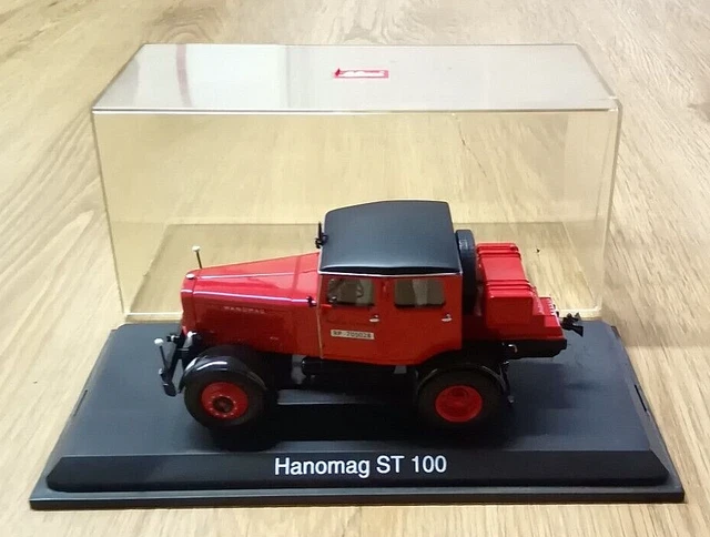 Hanomag ST 100 mit Anhänger Mack Krone