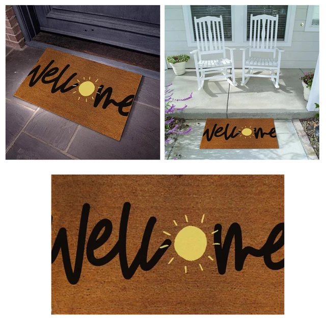 Doormat Welcome Mats For Front Door Mat Non Slip Mats Indoor Plush Blanket Throw