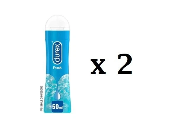 x2 DUREX Play FEEL Gel Lubrificante Intimo a Base Acqua Effetto Seta
