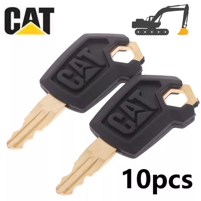 10Pcs CAT 5P8500 Heavy Equipment keys Caterpillar excavator ignition key