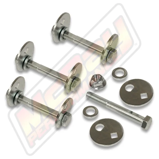 Front Alignment Camber Caster Cam Bolt Adjustable Kit Set 1997-2003 F150 2WD 4X4