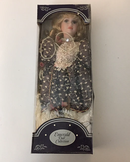 VTG Emerald Doll Collection/Genuine Hand Painted Porcelain Doll. Name Is  “Dawn”