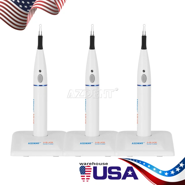 3X Cordless Dental Endo Gutta Percha Points Tooth Gum Cutter 4 Tips 110V-220V
