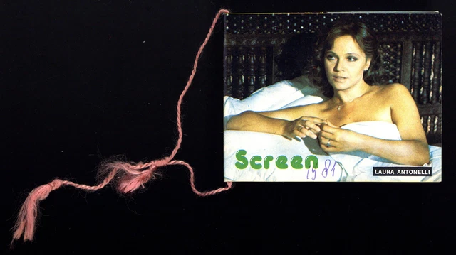 calendarietto da barbiere SCREEN  1981 l.antonelli j.travolta,jane fonda,c.brons