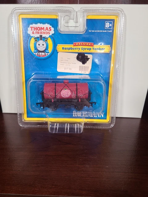 Bachmann Thomas & Friend 2007 retired Raspberry Syrup Tanker #77033 HO/00 scale