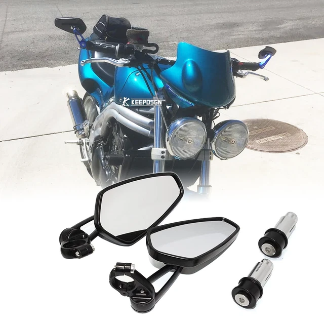 Speed triple bar end mirrors discount