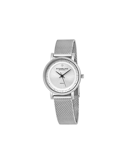 Original analogico Svizzero al Quarzo Orologio da polso 734LM.01_Silver Stuhrlin