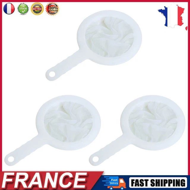 Handheld Coffee Tea Leaf Filter Strainer Sieve Colander for Honey Juice Soymilk
