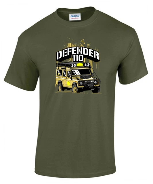 Land Rover Defender 110 Camel Trophy Rally T-Shirt