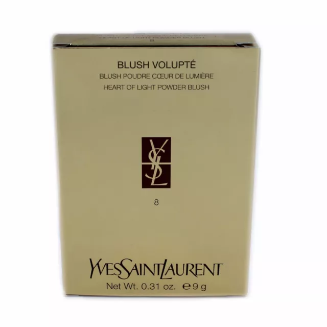 Ysl Blush Volupte Heart Of Light Powder Blush 9G #8 Nib-Ysl52583