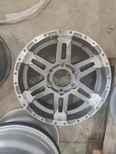 16" X 6" 6 Lug On 5.5 Aluminum Trailer Wheel -