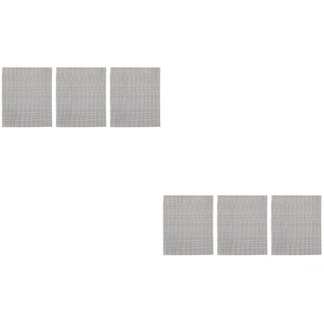 6 PCs Outdoor-Grillgrillmatte im Freien BBQ Grillmatte Barbecue Supply