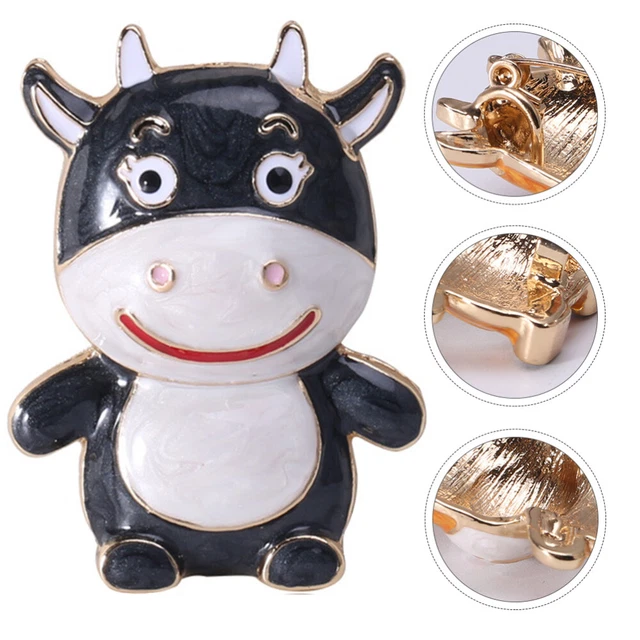 Holibanna 5 Pièces Broches Émail Animaux Origami - Pins Renard Ours Panda Lapin Géométrique, Badges Décoratifs Mignons