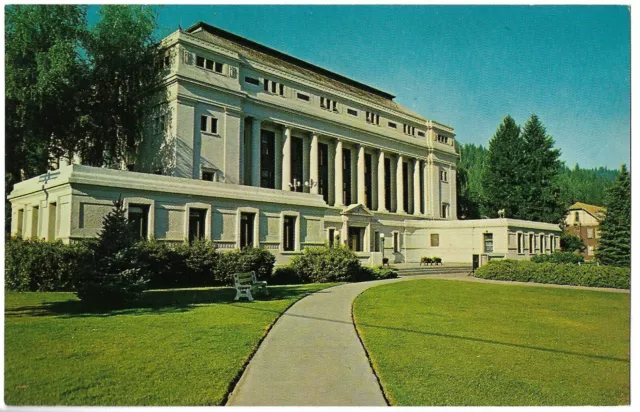Plumas County Court House Quincy California Vintage Postcard