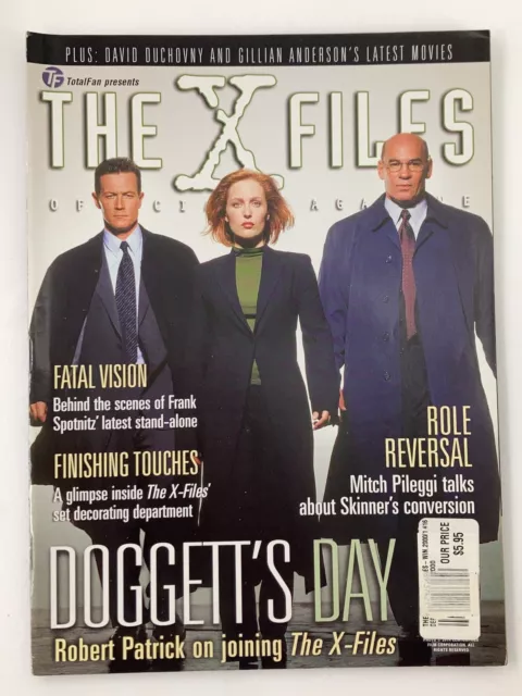 The X-Files Magazine 2000 David Duchovny, Gillian Anderson, Pileggi No Label