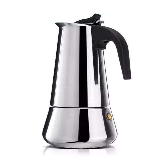 Stainless Steel Coffee Maker Moka Percolator Stove Top Espresso Latte Coffee Pot 2