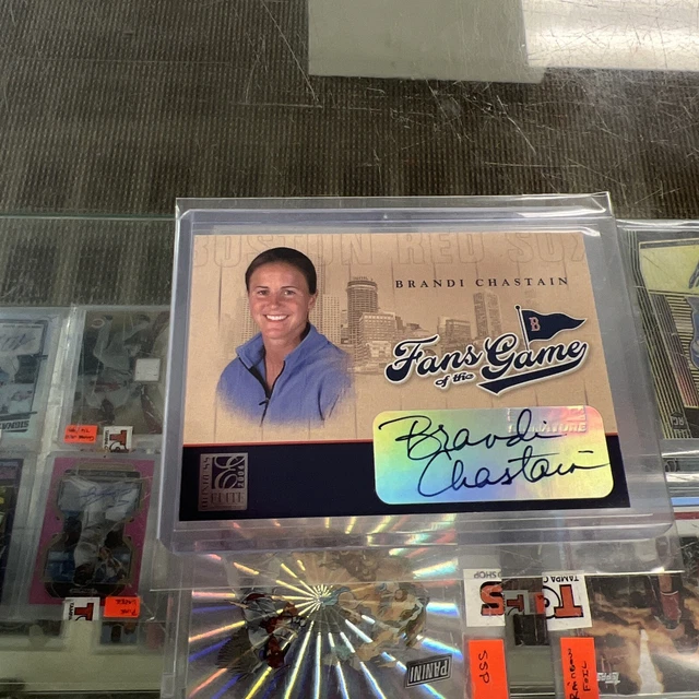Fans Of The Game Auto Card: Brandi Chastain - Autograph Usa Soccer World Champ