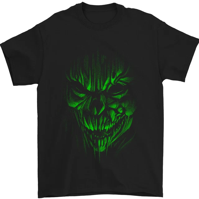 T-shirt Black Craft Cult Homme - Noir, Motif Chat/faucheuse - Taille M (défauts, Aspect Vintage)