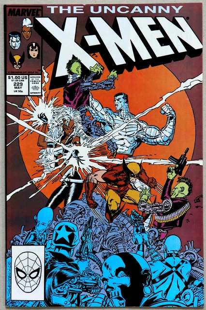 Uncanny X-Men #229 Vol 1 - Marvel Comics - Chris Claremont - Marc Silvestri