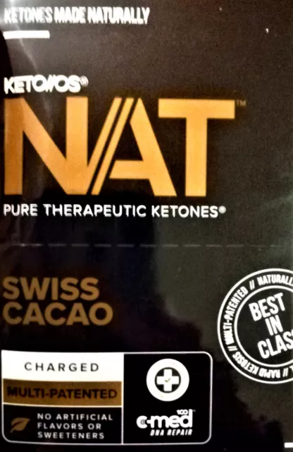 Prüvit Ketos KETO/OS NAT, Swiss Cacao, 20 Beutel Charged (Koffein), NEU OVP