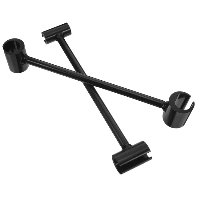 Outil De Réglage De Charnière De Porte 2 Pièces - Clés 14-19mm Et 23-25mm - Pour Portes Coupe-feu, Sécurité, Entrée - 4