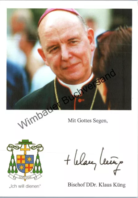 Original Autogramm Klaus Küng /// Bischof St. Pölten /// Autogramm Autograph sig