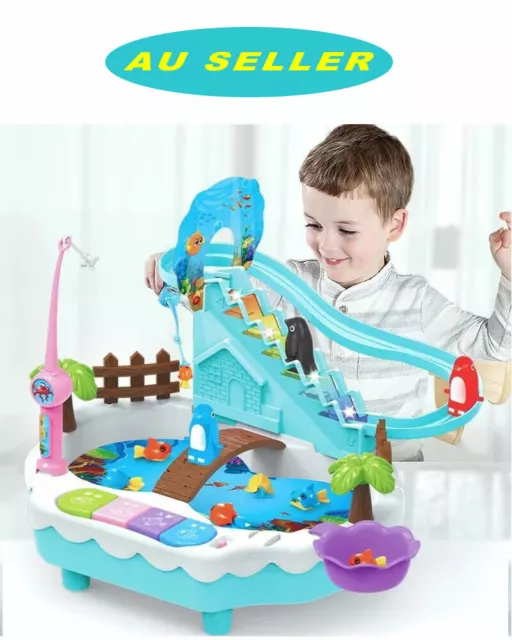OZ Fishing Game Kids Toy with Music Party Game Educational Safe