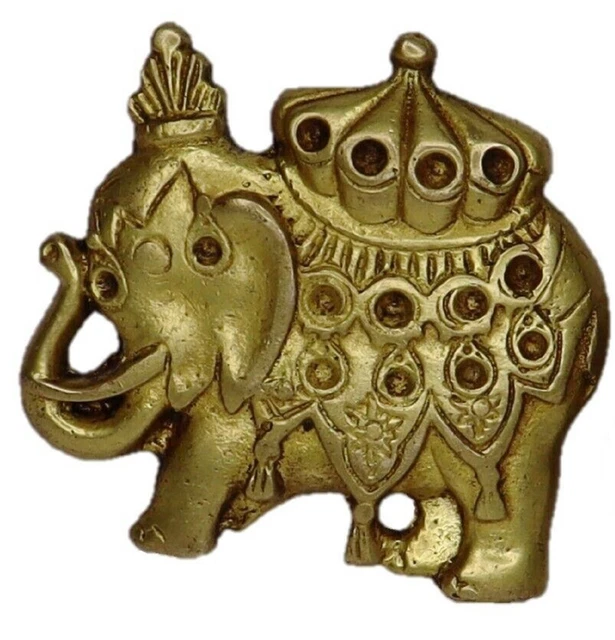 Elephant Door Handle Victorian Style Handmade Brass Wardrobe Drawer Pull Knob